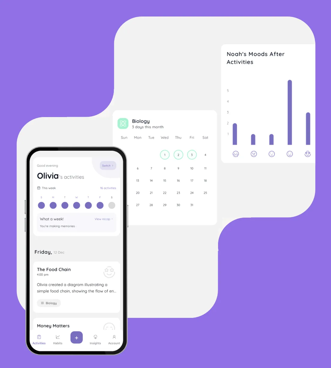 Homeschooly web interface
